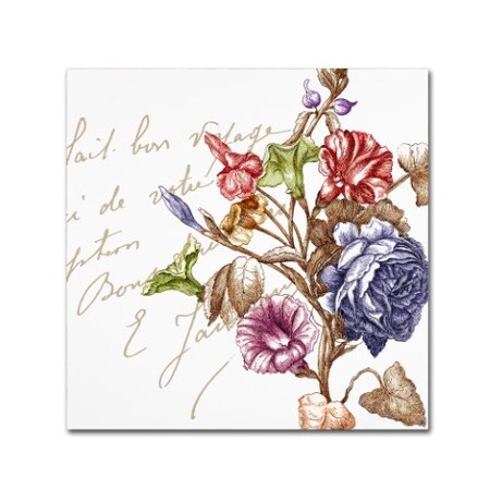 Trademark Fine Art Color Bakery 'La Belle Vie II' Canvas Art, 24x24 ALI4984-C2424GG